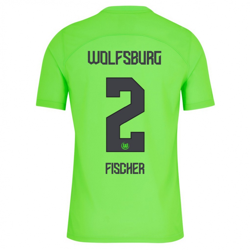 Kandiny Bambino Maglia Kilian Fischer #2 Verde Kit Gara Home 2023/24 Maglietta