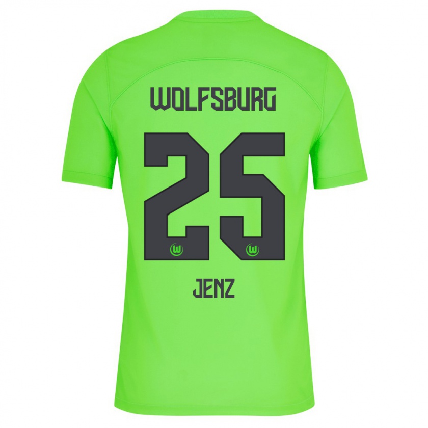 Kandiny Bambino Maglia Moritz Jenz #25 Verde Kit Gara Home 2023/24 Maglietta