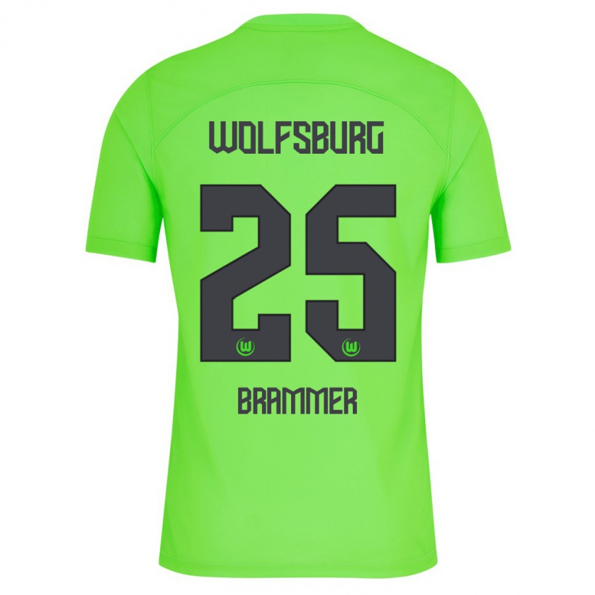 Kandiny Bambino Maglia Ole Brammer #25 Verde Kit Gara Home 2023/24 Maglietta