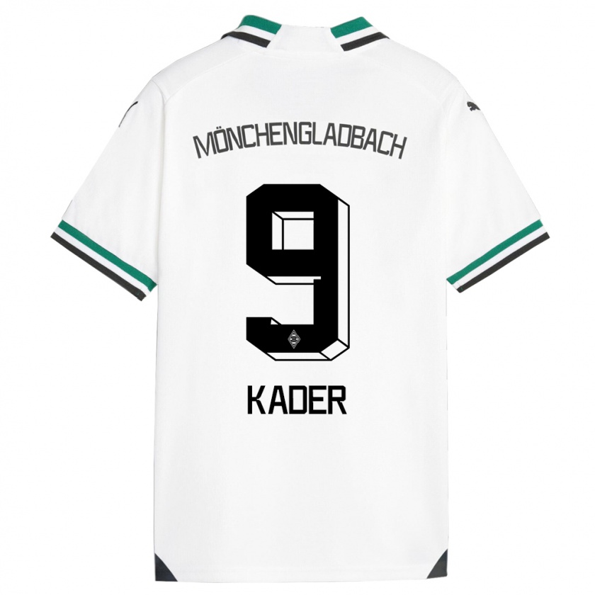 Kandiny Kinder Cagatay Kader #9 Weiß Grün Heimtrikot Trikot 2023/24 T-Shirt Österreich