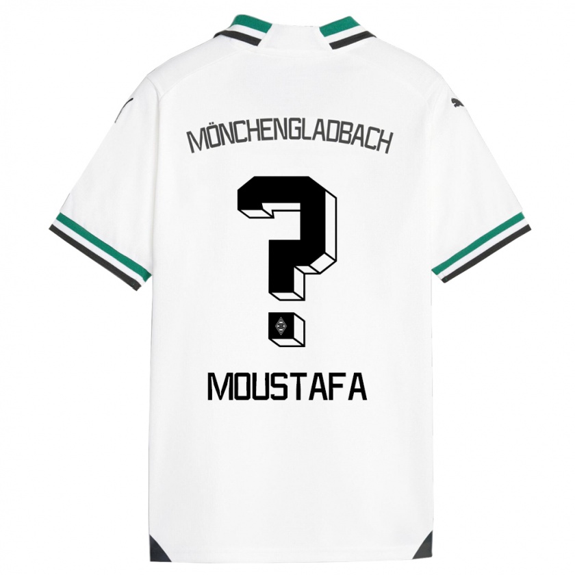 Kandiny Bambino Maglia Seif Ashraf Moustafa #0 Bianco Verde Kit Gara Home 2023/24 Maglietta