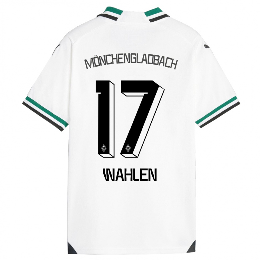 Kandiny Bambino Maglia Vanessa Wahlen #17 Bianco Verde Kit Gara Home 2023/24 Maglietta