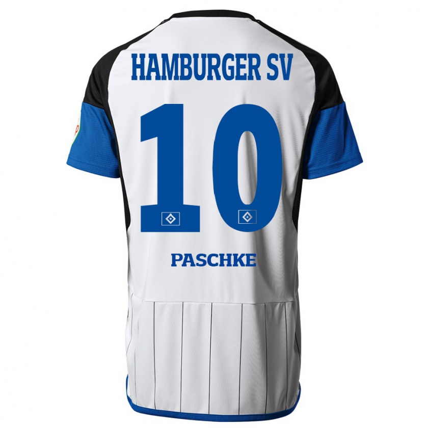 Kandiny Bambino Maglia Felix Paschke #10 Bianco Kit Gara Home 2023/24 Maglietta