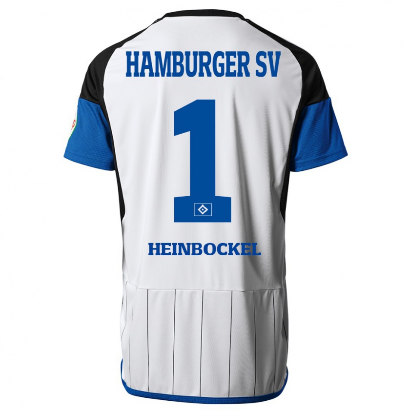 Kandiny Bambino Maglia Simon Heinbockel #1 Bianco Kit Gara Home 2023/24 Maglietta