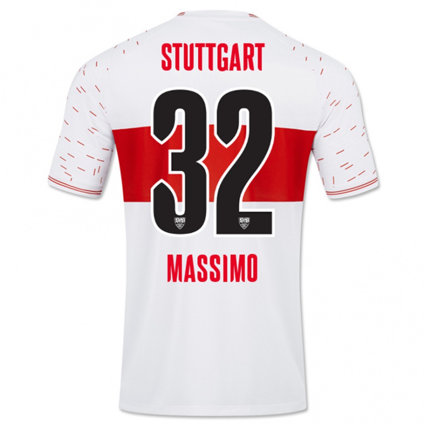 Kandiny Kinder Roberto Massimo #32 Weiß Heimtrikot Trikot 2023/24 T-Shirt Österreich