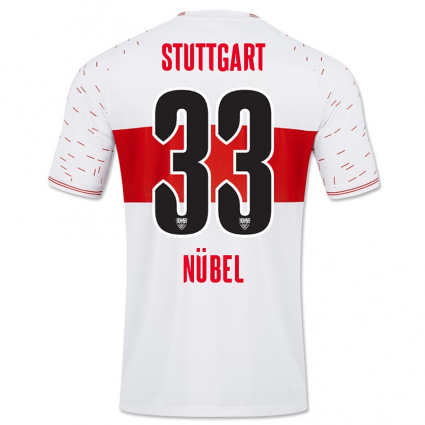 Kandiny Niño Camiseta Alexander Nübel #33 Blanco 1ª Equipación 2023/24 La Camisa