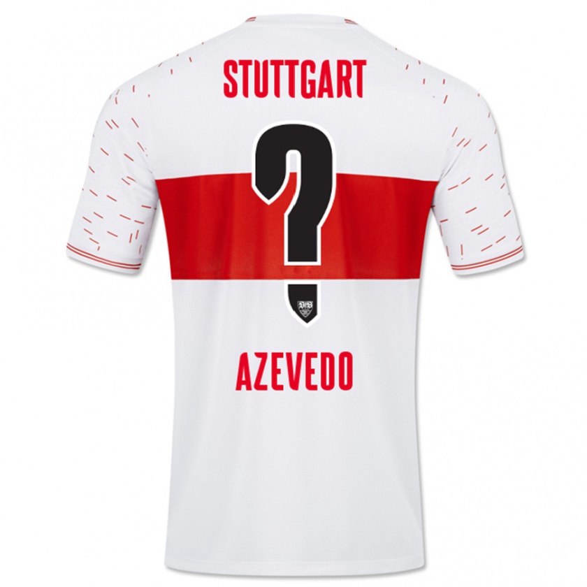 Kandiny Kinder Alexandre Azevedo #0 Weiß Heimtrikot Trikot 2023/24 T-Shirt Österreich