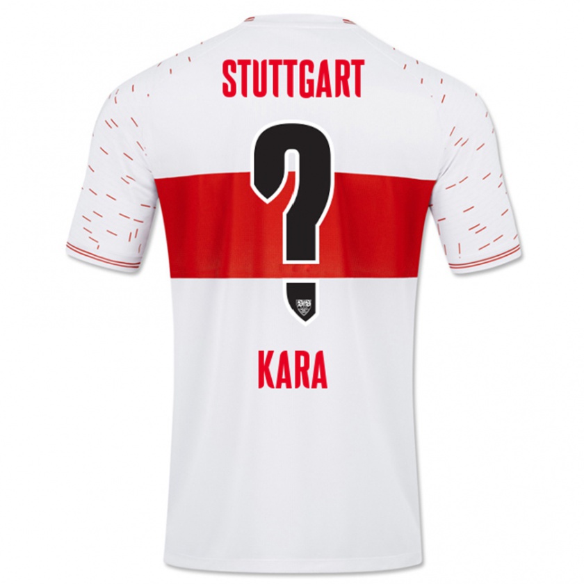 Kandiny Niño Camiseta Semih Kara #0 Blanco 1ª Equipación 2023/24 La Camisa