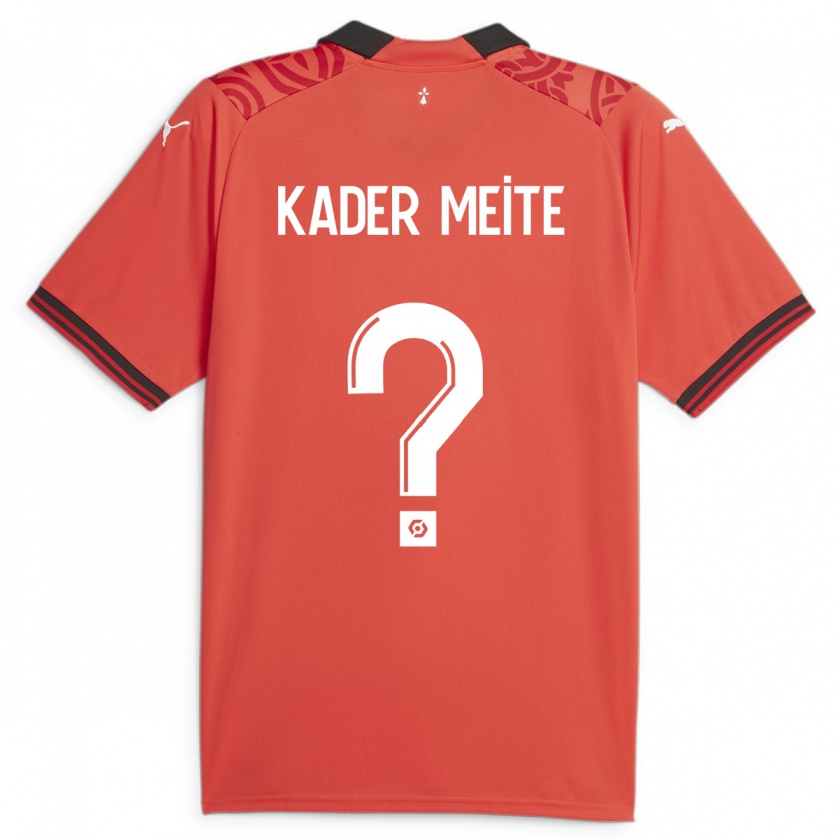 Kandiny Kinder Mohamed Kader Meïté #0 Rot Heimtrikot Trikot 2023/24 T-Shirt Österreich