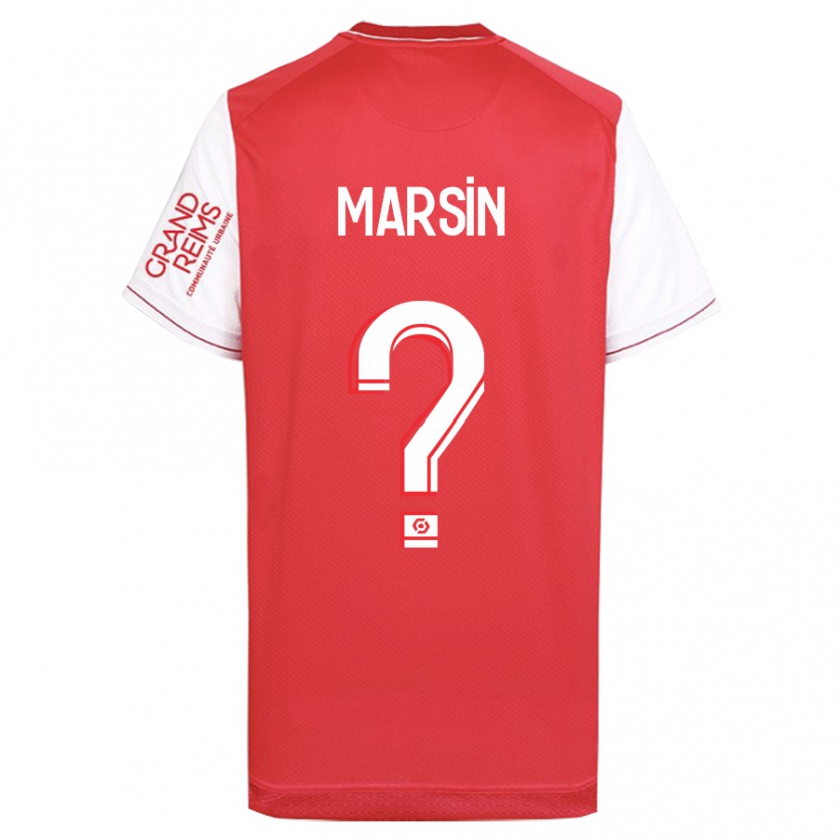 Kandiny Kinderen Antonin Marsin #0 Rood Thuisshirt Thuistenue 2023/24 T-Shirt België