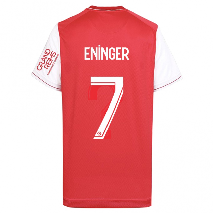 Kandiny Bambino Maglia Thelma Eninger #7 Rosso Kit Gara Home 2023/24 Maglietta