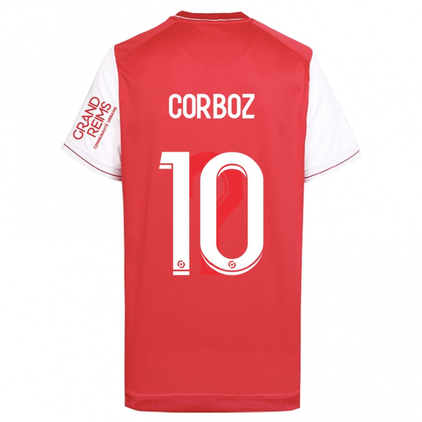 Kandiny Kinderen Rachel Corboz #10 Rood Thuisshirt Thuistenue 2023/24 T-Shirt België