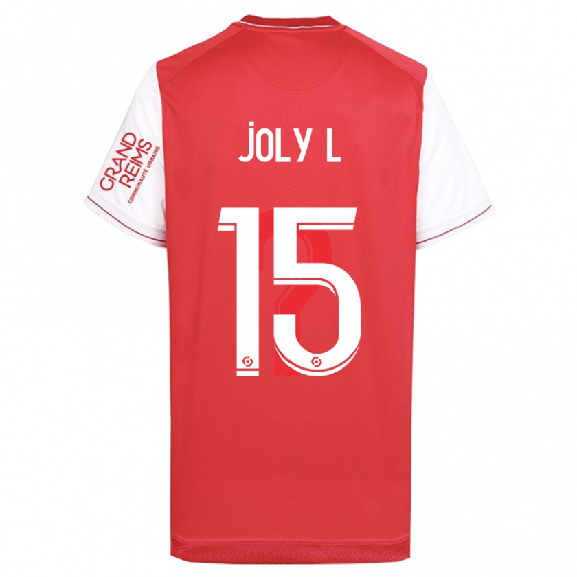 Kandiny Bambino Maglia Lou Ann Joly #15 Rosso Kit Gara Home 2023/24 Maglietta