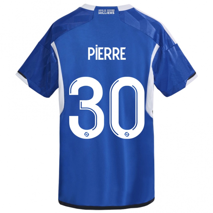 Kandiny Kinderen Alexandre Pierre #30 Blauw Thuisshirt Thuistenue 2023/24 T-Shirt België