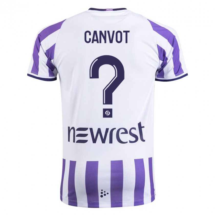 Kandiny Bambino Maglia Jaydee Canvot #0 Bianco Kit Gara Home 2023/24 Maglietta