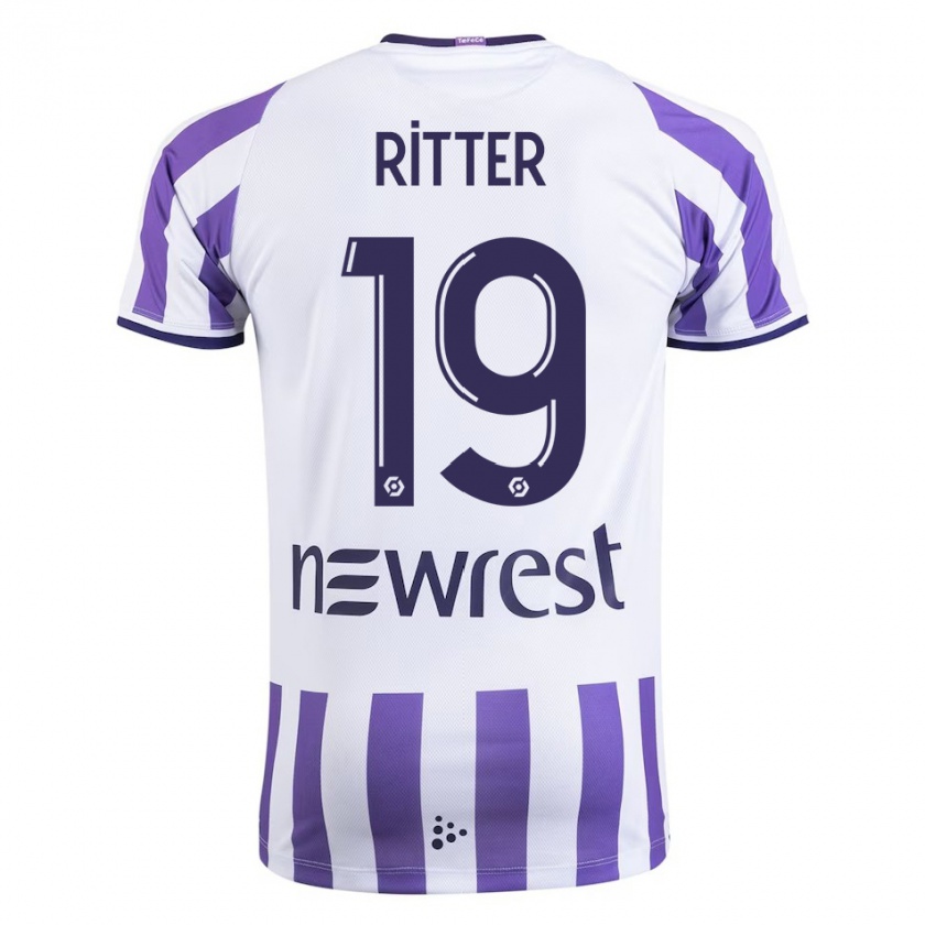 Kandiny Kinder Morgane Ritter #19 Weiß Heimtrikot Trikot 2023/24 T-Shirt Österreich