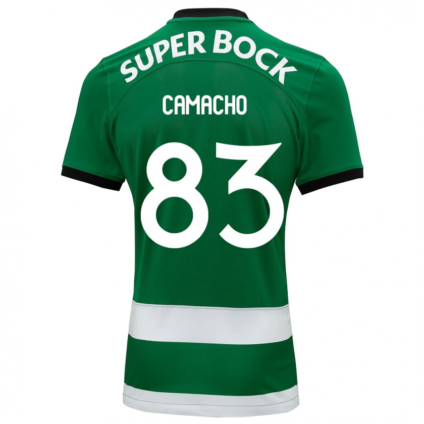 Kandiny Niño Camiseta Rafael Camacho #83 Verde 1ª Equipación 2023/24 La Camisa