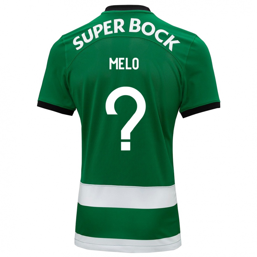 Kandiny Niño Camiseta Gabriel Melo #0 Verde 1ª Equipación 2023/24 La Camisa