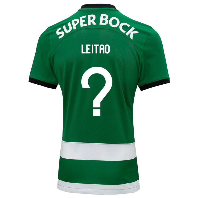 Kandiny Niño Camiseta Tiago Leitão #0 Verde 1ª Equipación 2023/24 La Camisa