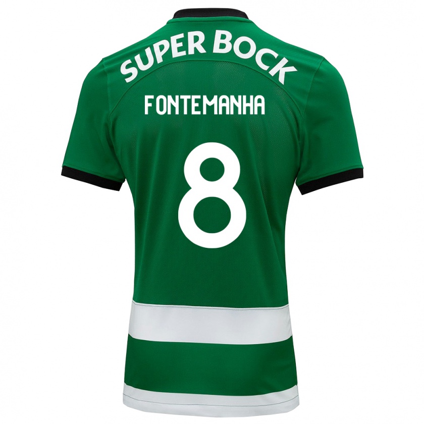 Kandiny Niño Camiseta Rita Fontemanha #8 Verde 1ª Equipación 2023/24 La Camisa