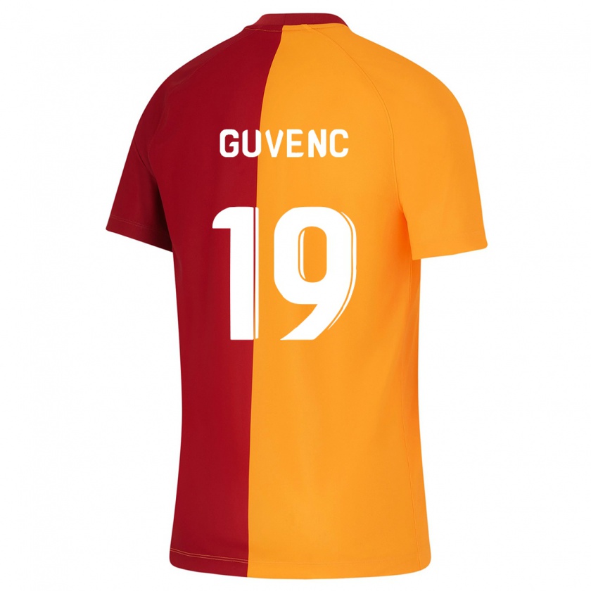 Kandiny Kinder Günay Güvenç #19 Orangefarben Heimtrikot Trikot 2023/24 T-Shirt Österreich