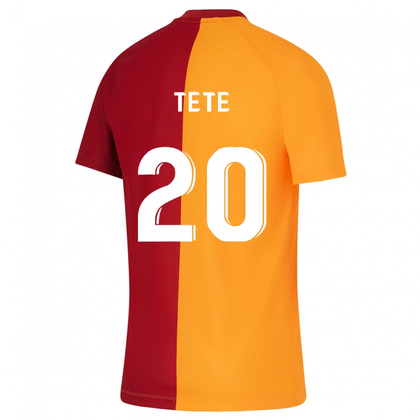 Kandiny Bambino Maglia Tetê #20 Arancia Kit Gara Home 2023/24 Maglietta