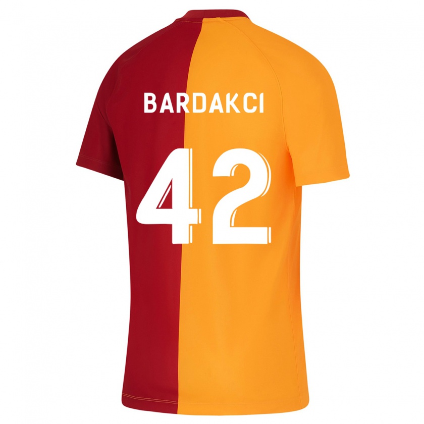 Kandiny Bambino Maglia Abdülkerim Bardakcı #42 Arancia Kit Gara Home 2023/24 Maglietta