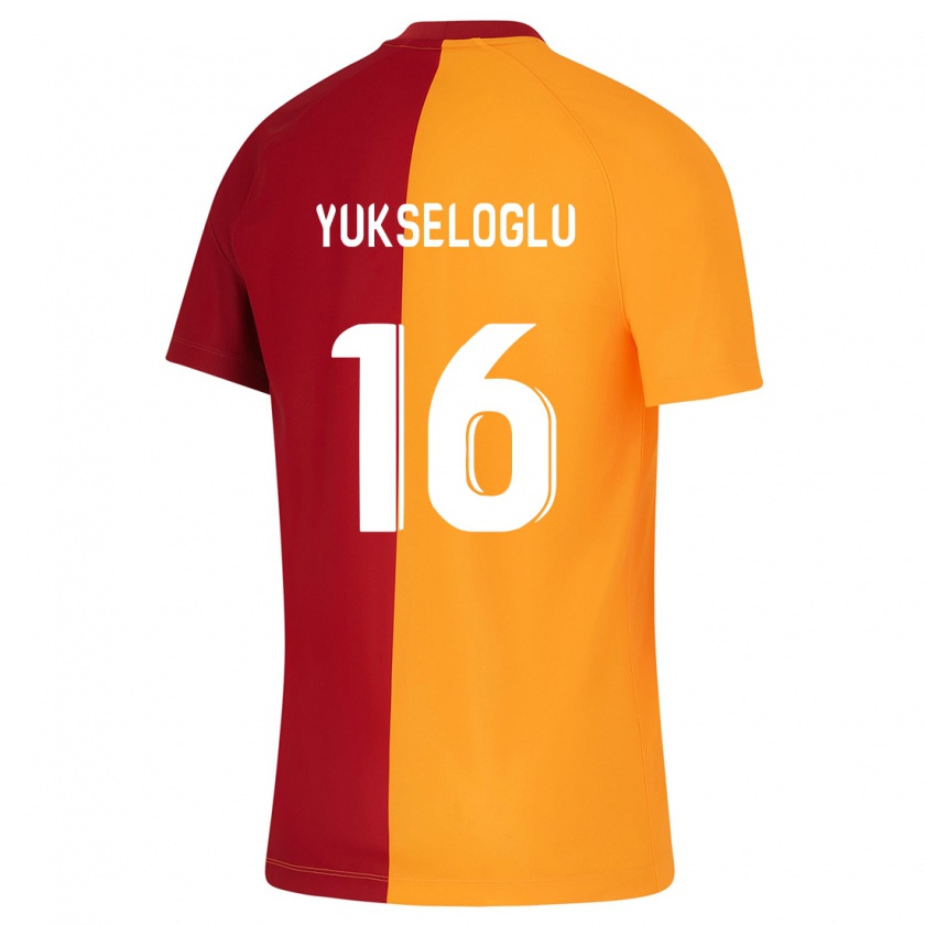 Kandiny Bambino Maglia Ayaz Yükseloğlu #16 Arancia Kit Gara Home 2023/24 Maglietta