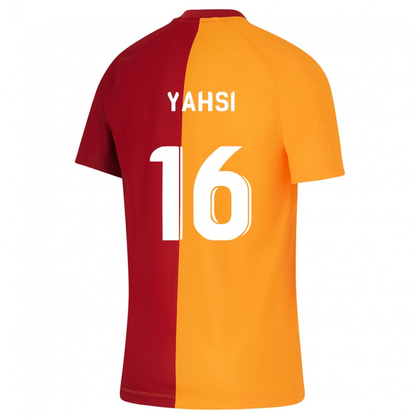 Kandiny Kinderen Ismail Yahsi #16 Oranje Thuisshirt Thuistenue 2023/24 T-Shirt België