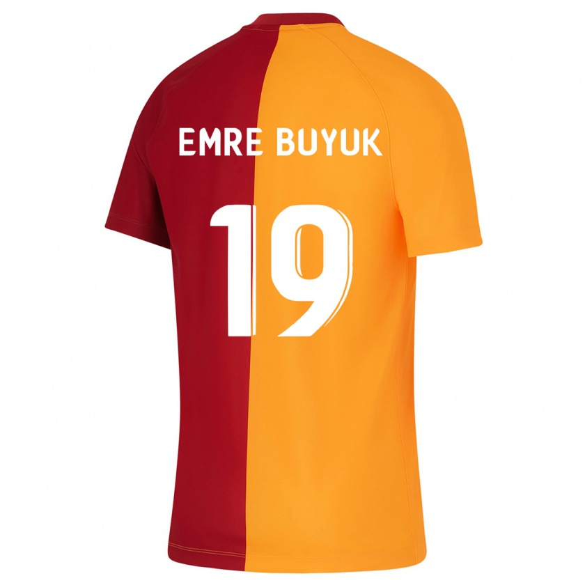 Kandiny Bambino Maglia Enes Emre Büyük #19 Arancia Kit Gara Home 2023/24 Maglietta