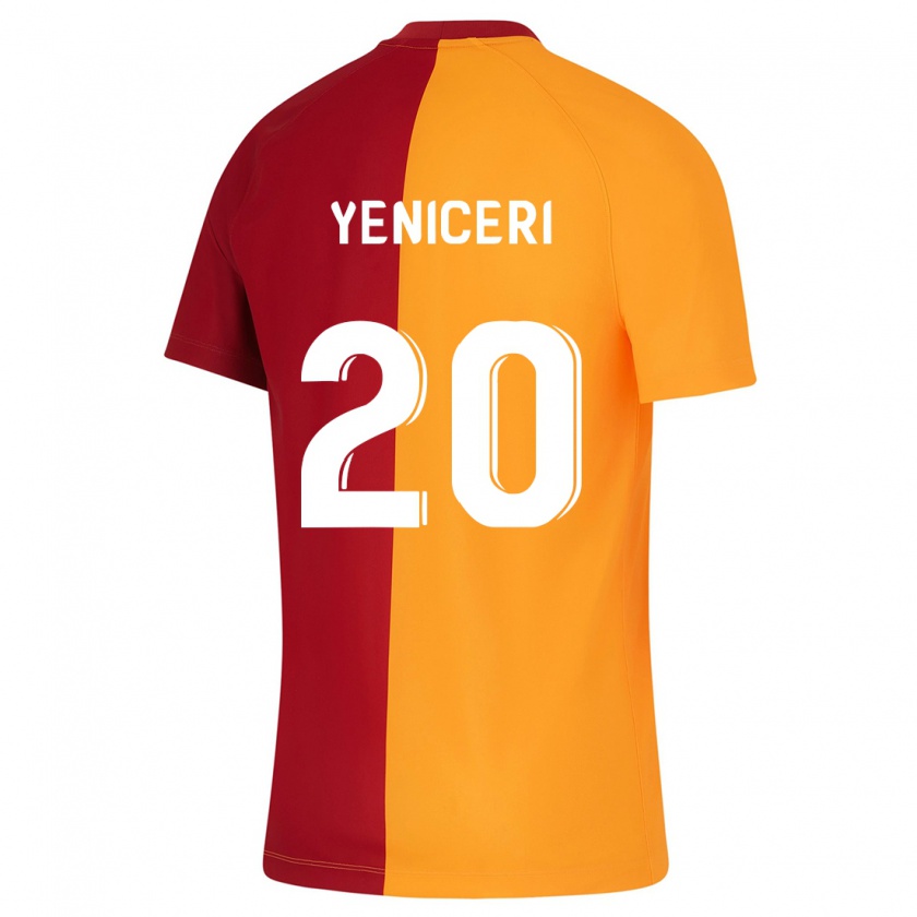 Kandiny Kinderen Berna Yeniçeri #20 Oranje Thuisshirt Thuistenue 2023/24 T-Shirt België