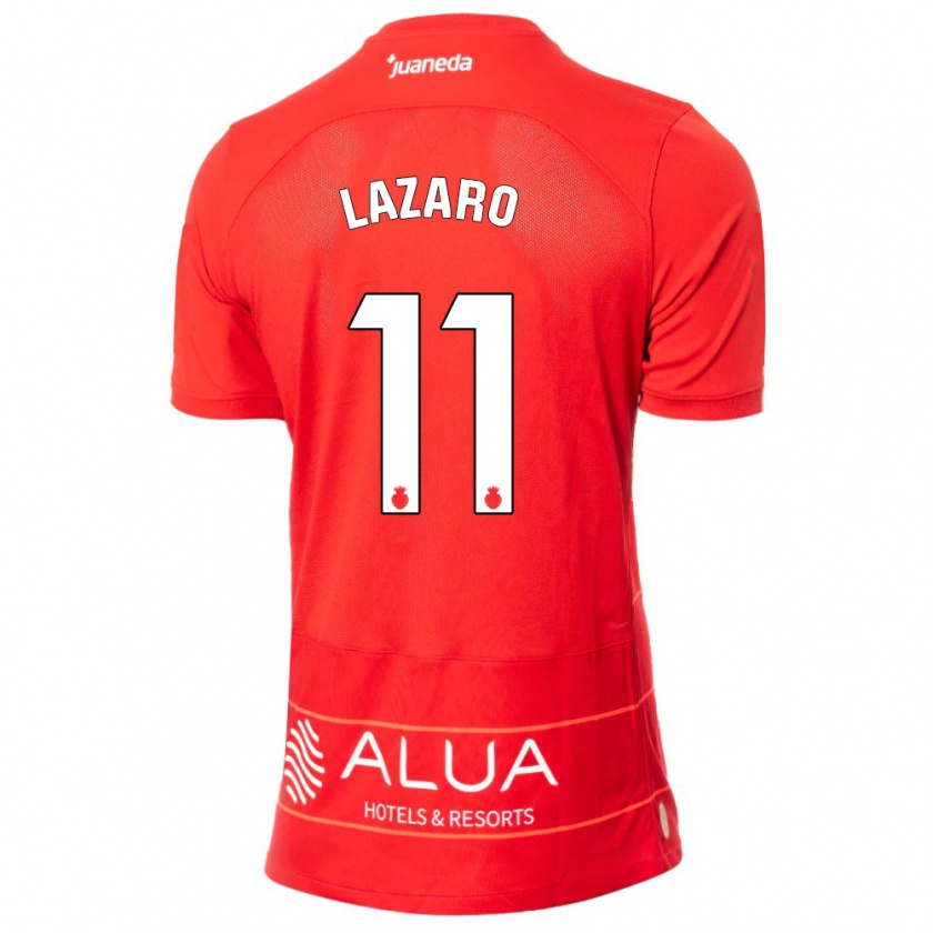 Kandiny Kinder Victor Lázaro #11 Rot Heimtrikot Trikot 2023/24 T-Shirt Österreich