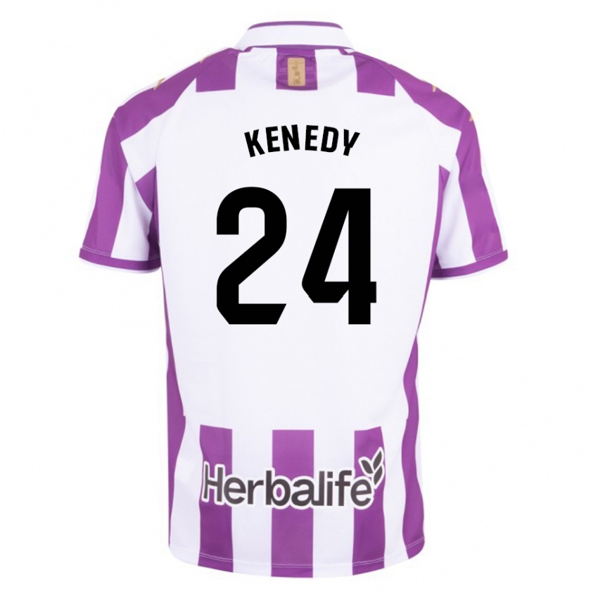 Kandiny Kinder Kenedy #24 Lila Heimtrikot Trikot 2023/24 T-Shirt Österreich