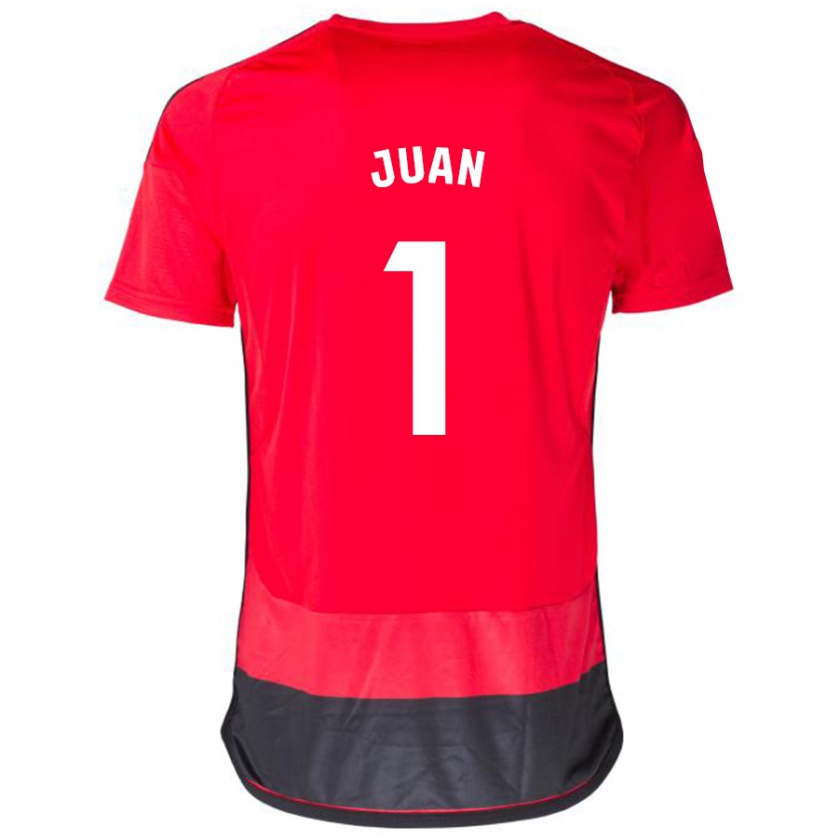 Kandiny Kinderen Ramón Juan #1 Rood Zwart Thuisshirt Thuistenue 2023/24 T-Shirt België