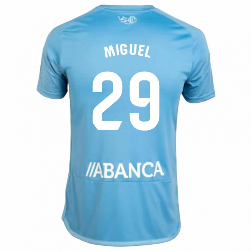 Kandiny Kinderen Miguel Rodríguez #29 Blauw Thuisshirt Thuistenue 2023/24 T-Shirt België