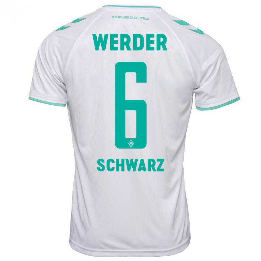 Kandiny Kinder Ricardo-Felipe Schwarz #6 Weiß Auswärtstrikot Trikot 2023/24 T-Shirt Österreich