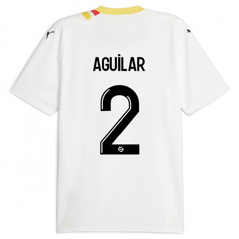 Kandiny Kinder Ruben Aguilar #2 Schwarz Auswärtstrikot Trikot 2023/24 T-Shirt Österreich