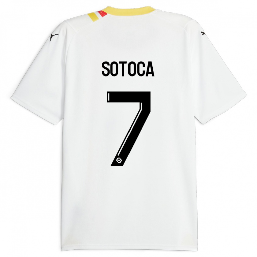 Kandiny Kinder Florian Sotoca #7 Schwarz Auswärtstrikot Trikot 2023/24 T-Shirt Österreich