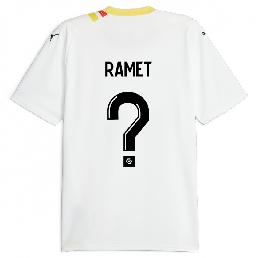 Kandiny Kinderen Simon Ramet #0 Zwart Uitshirt Uittenue 2023/24 T-Shirt België