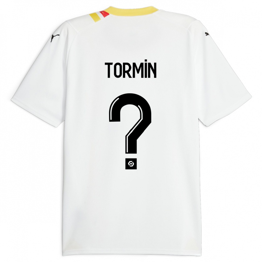 Kandiny Bambino Maglia Sean Tormin #0 Nero Kit Gara Away 2023/24 Maglietta