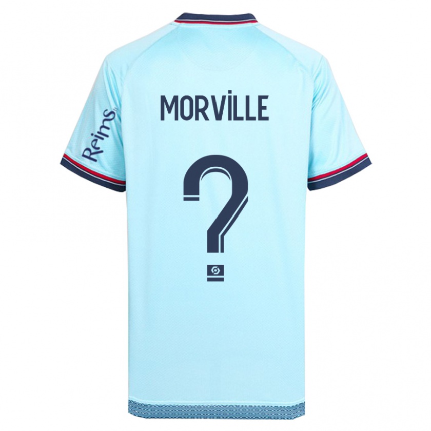 Kandiny Bambino Maglia Matisse Morville #0 Cielo Blu Kit Gara Away 2023/24 Maglietta