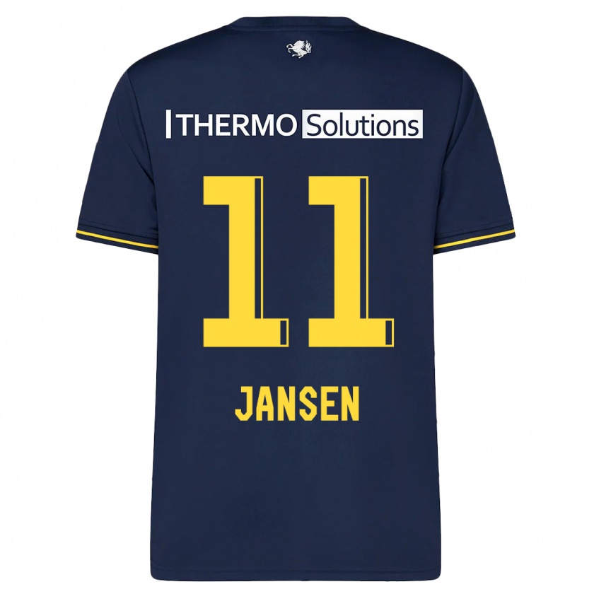 Kandiny Bambino Maglia Renate Jansen #11 Marina Militare Kit Gara Away 2023/24 Maglietta