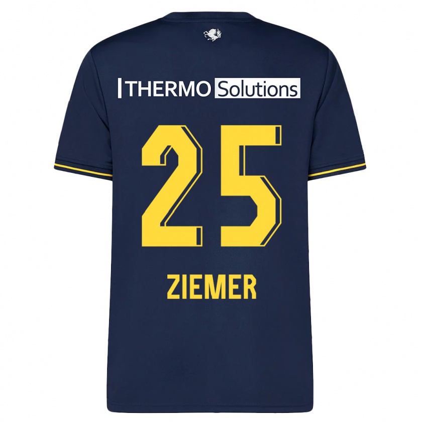 Kandiny Niño Camiseta Taylor Ziemer #25 Armada 2ª Equipación 2023/24 La Camisa