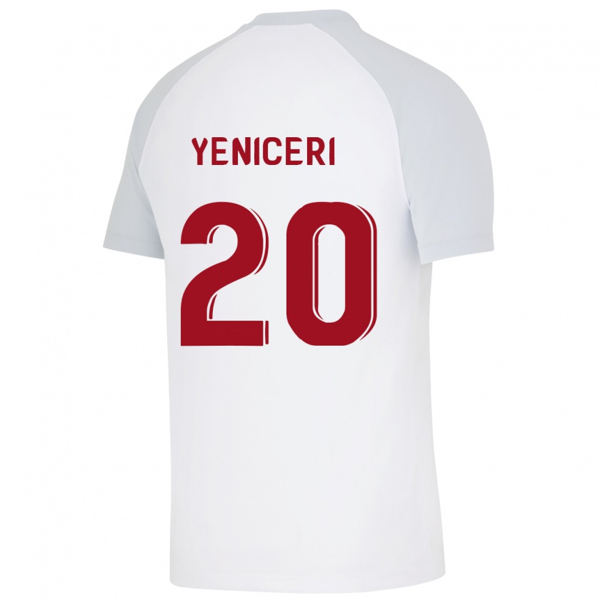 Kandiny Bambino Maglia Berna Yeniçeri #20 Bianco Kit Gara Away 2023/24 Maglietta