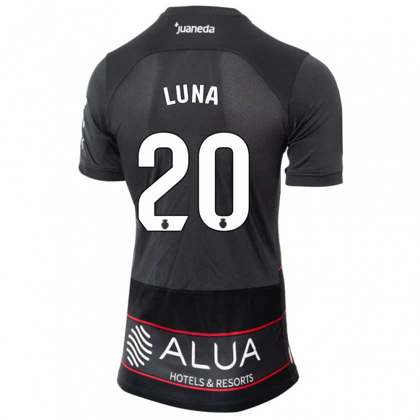 Kandiny Kinder Daniel Luna #20 Schwarz Auswärtstrikot Trikot 2023/24 T-Shirt Österreich