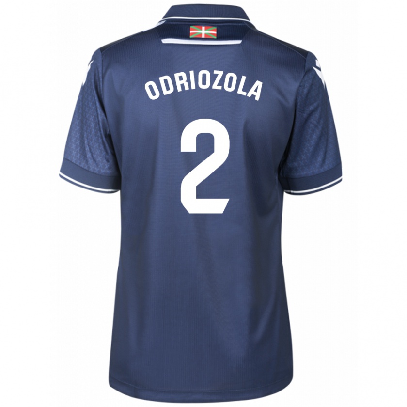 Kandiny Bambino Maglia Álvaro Odriozola #2 Marina Militare Kit Gara Away 2023/24 Maglietta