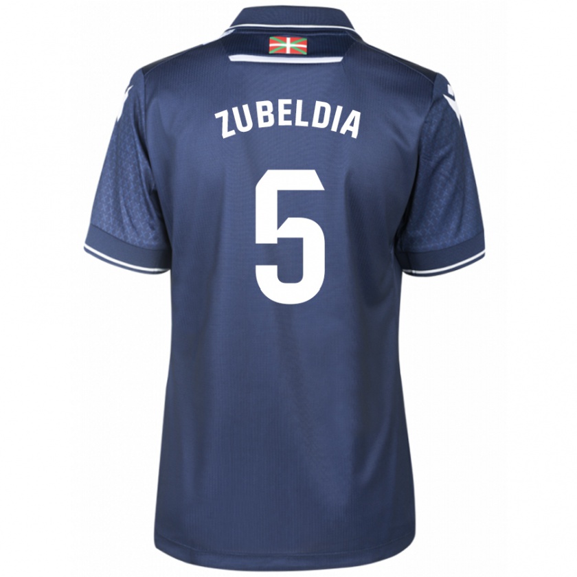 Kandiny Bambino Maglia Igor Zubeldia #5 Marina Militare Kit Gara Away 2023/24 Maglietta