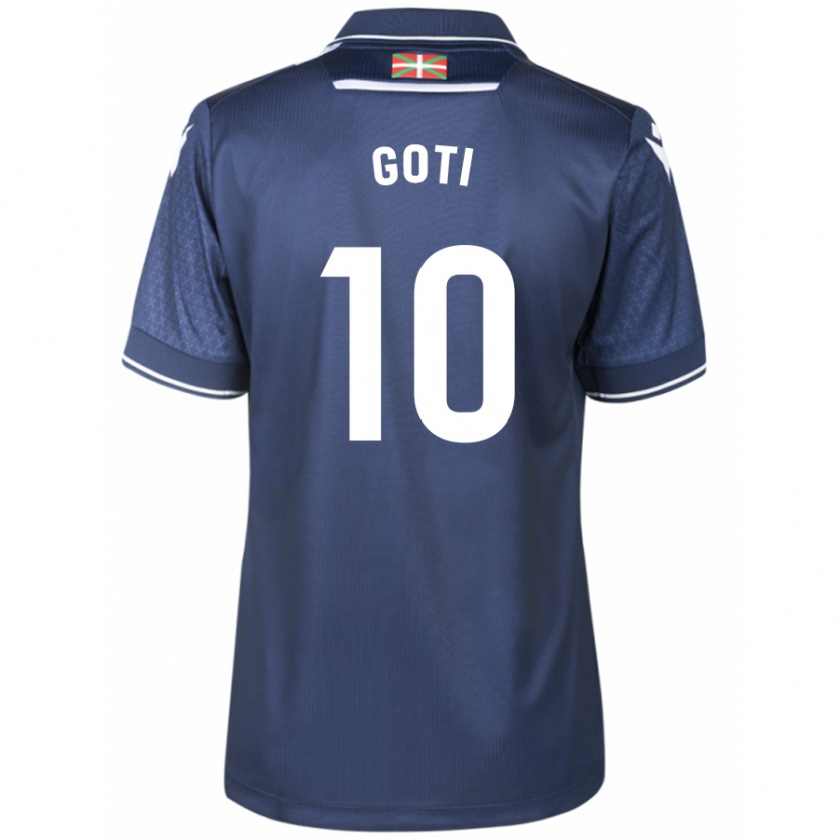 Kandiny Kinder Mikel Goti #10 Marine Auswärtstrikot Trikot 2023/24 T-Shirt Österreich