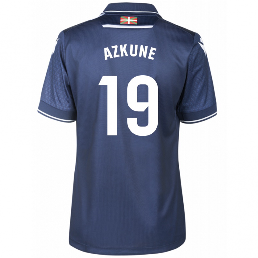 Kandiny Kinderen Ekain Azkune #19 Marine Uitshirt Uittenue 2023/24 T-Shirt België