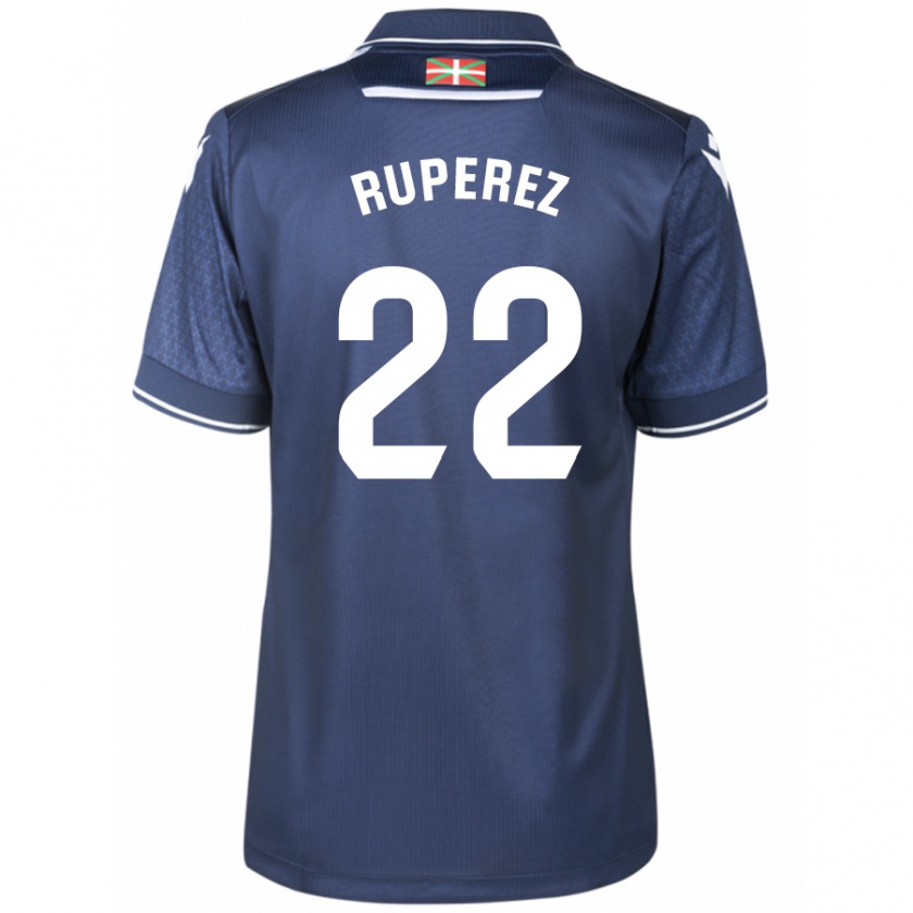 Kandiny Kinder Iñaki Rupérez #22 Marine Auswärtstrikot Trikot 2023/24 T-Shirt Österreich